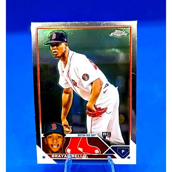 2023 Topps Chrome -Red Sox  Brayan Bello #57 (RC) - Picture 1 of 8